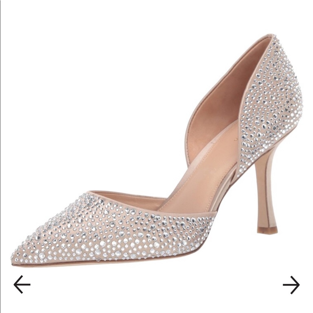 NIB Via Spiga Nude Ondine3 Pumps Size 8.5